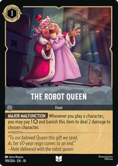 The Robot Queen - 199/204 Normal - Whispers in the Well