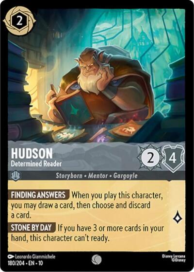 Hudson - Determined Reader - 180/204 Normal - Whispers in the Well