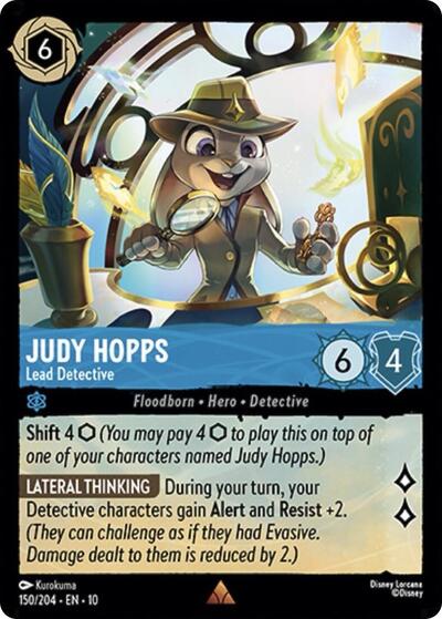 Judy Hopps - Lead Detective - 150/204 Normal - Whispers in the Well
