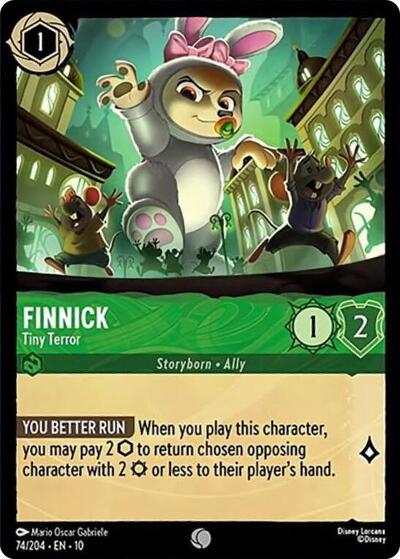 Finnick - Tiny Terror - 74/204 Normal - Whispers in the Well