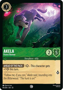Akela - Forest Runner - 90/204 Normal - Whispers in the Well