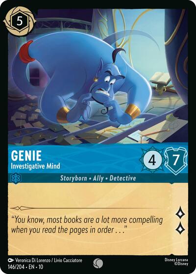 Genie - Investigative Mind - 146/204 Normal - Whispers in the Well
