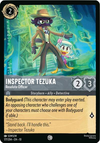 Inspector Tezuka - Resolute Officer - 177/204 Normal - Whispers in the Well
