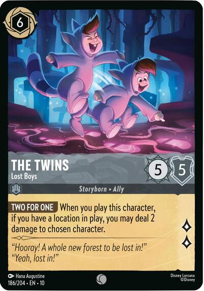 The Twins - Lost Boys - 186/204 Normal - Whispers in the Well