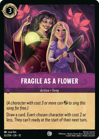 Fragile as a Flower - 65/204 Normal - Whispers in the Well
