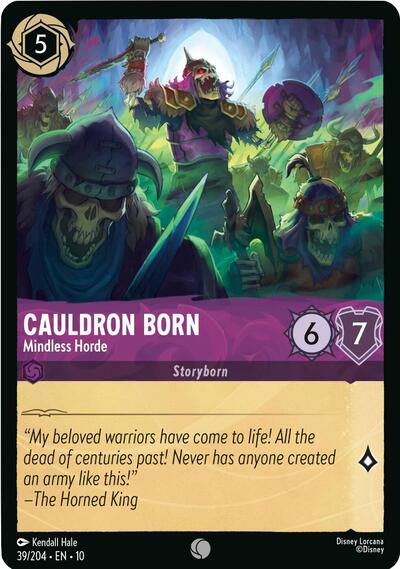 Cauldron Born - Mindless Horde - 39/204 Normal - Whispers in the Well