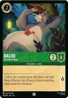 Baloo - Laid-Back Bear - 69/204 Normal - Whispers in the Well
