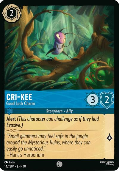 Cri-Kee - Good Luck Charm - 142/204 Normal - Whispers in the Well