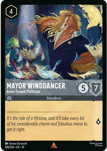 Mayor Winddancer - Actor-Turned-Politician - 188/204 Normal - Whispers in the Well
