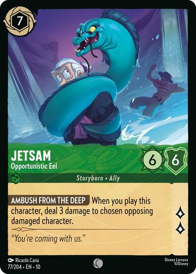 Jetsam - Opportunistic Eel - 77/204 Normal - Whispers in the Well