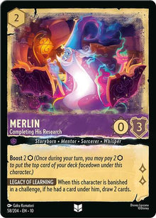 Merlin - Completing His Research - 58/204 Normal - Whispers in the Well