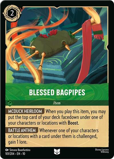 Blessed Bagpipes - 101/204 Normal - Whispers in the Well