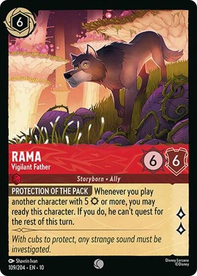 Rama - Vigilant Father - 109/204 Normal - Whispers in the Well