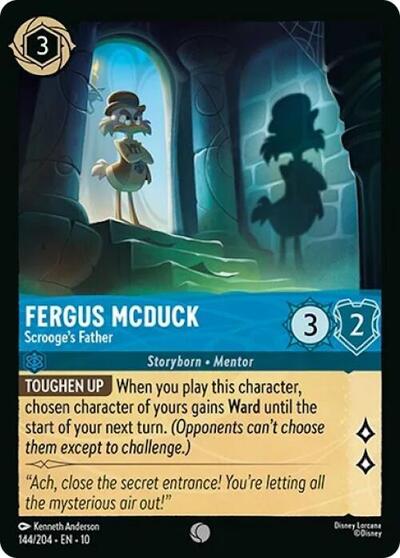 Fergus McDuck - Scrooge's Father - 144/204 Normal - Whispers in the Well