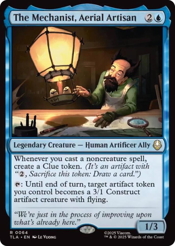 The Mechanist, Aerial Artisan - 64 Normal - Avatar: The Last Airbender