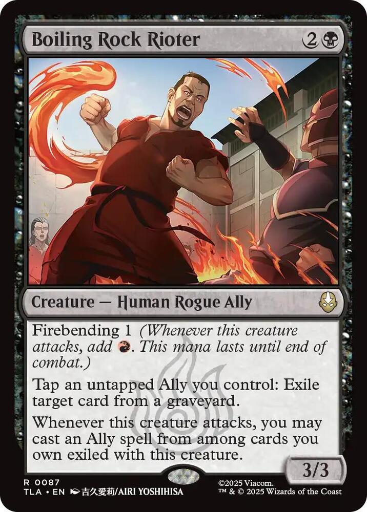 Boiling Rock Rioter - 87 Normal - Avatar: The Last Airbender
