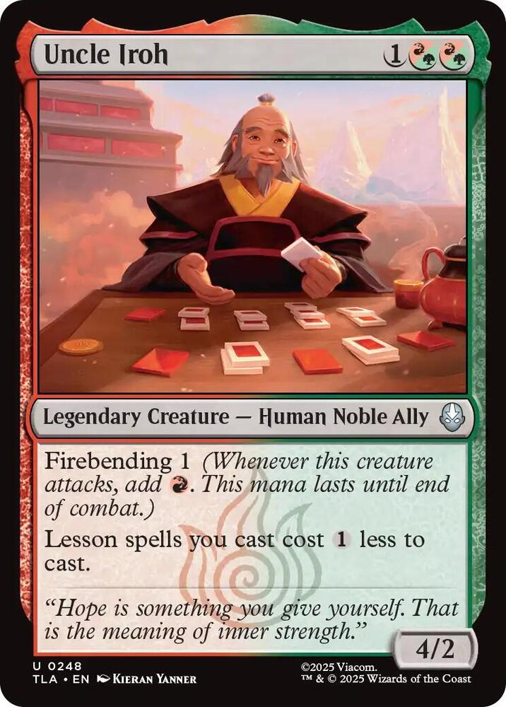 Uncle Iroh - 248 Normal - Avatar: The Last Airbender