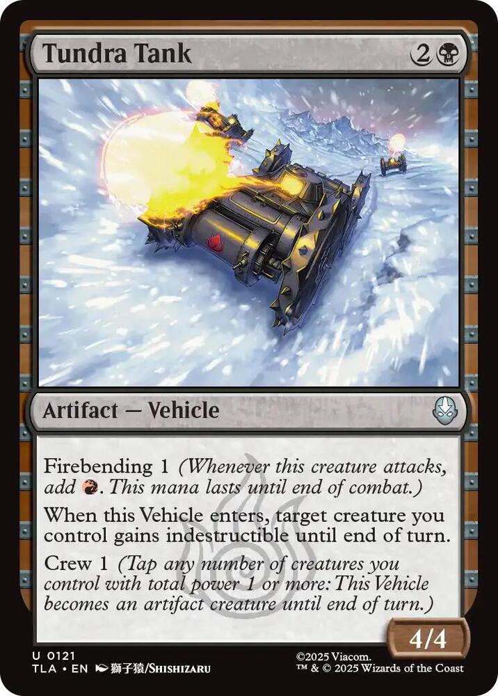 Tundra Tank - 121 Normal - Avatar: The Last Airbender