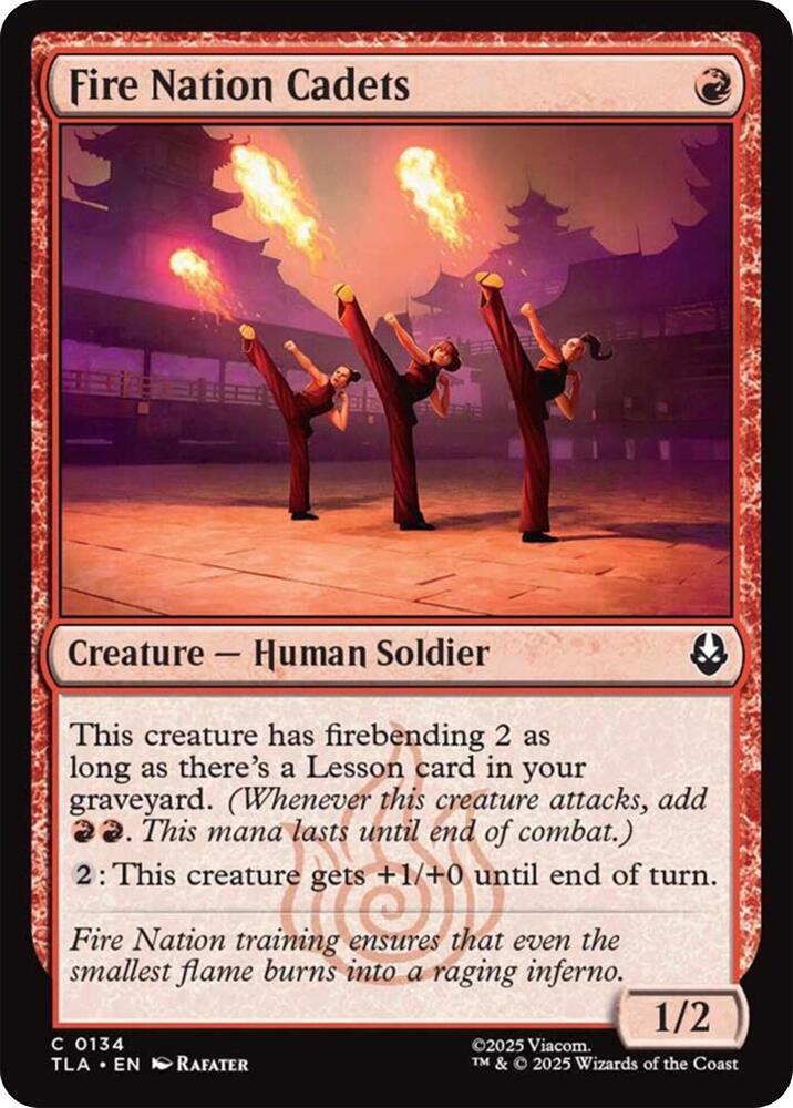 Fire Nation Cadets - 134 Normal - Avatar: The Last Airbender