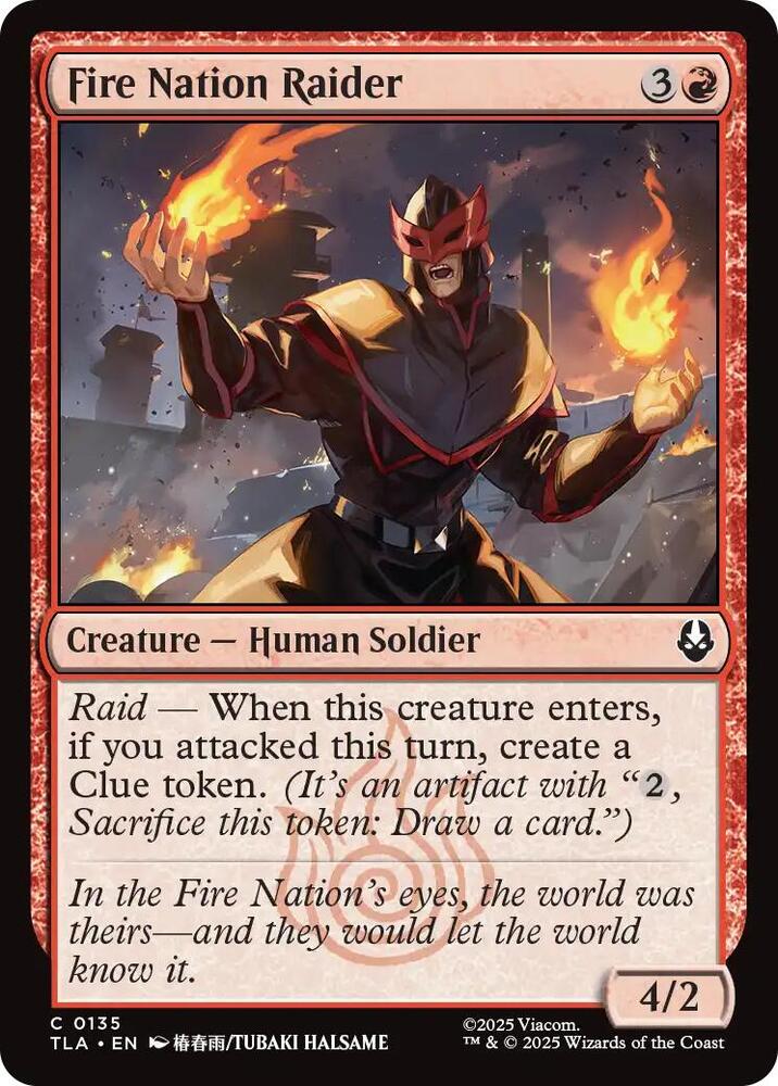 Fire Nation Raider - 135 Normal - Avatar: The Last Airbender