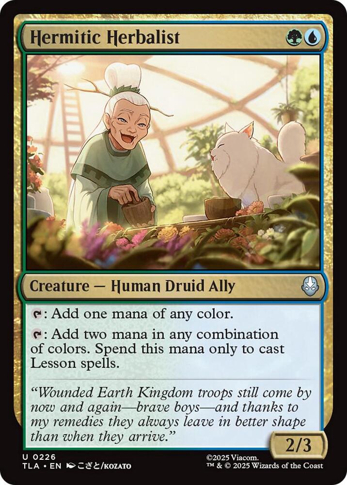 Hermitic Herbalist - 226 Normal - Avatar: The Last Airbender