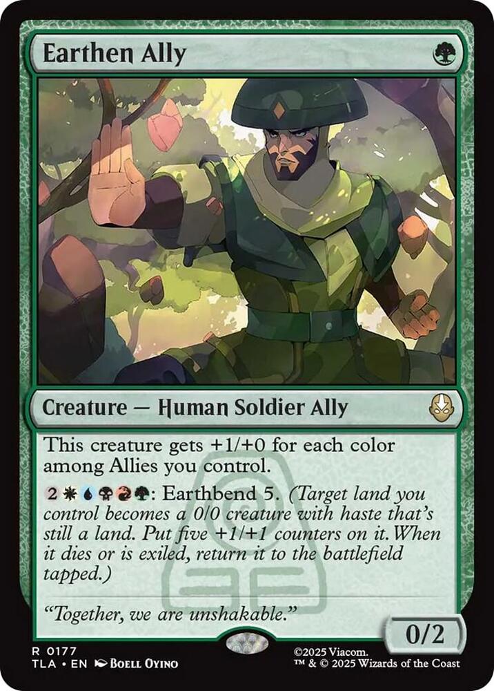 Earthen Ally - 177 Normal - Avatar: The Last Airbender