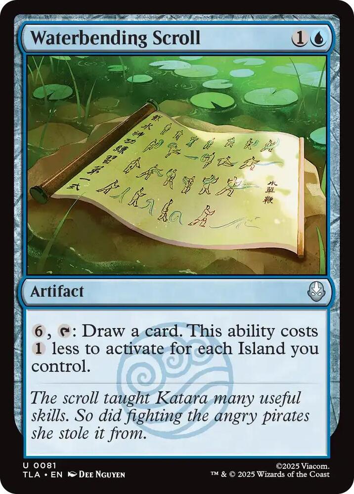 Waterbending Scroll - 81 Normal - Avatar: The Last Airbender