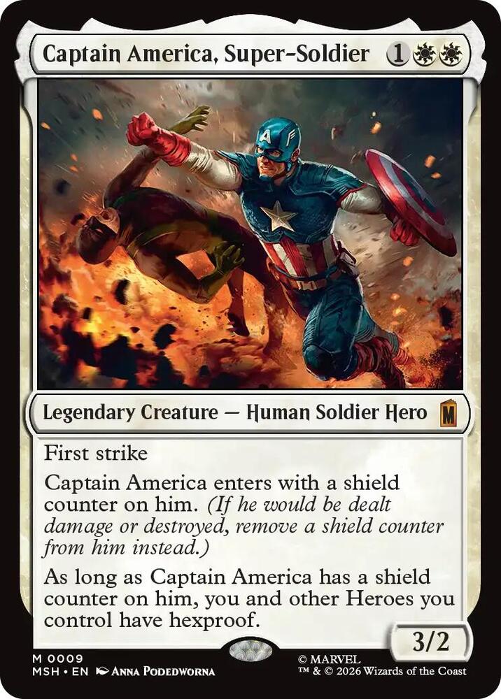 Captain America, Super-Soldier - 9 Normal - Marvel Super Heroes