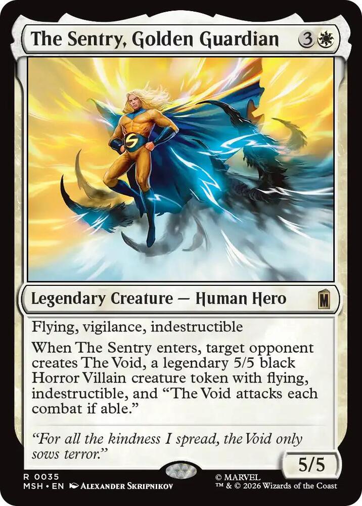 The Sentry, Golden Guardian - 35 Normal - Marvel Super Heroes