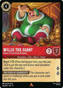 Willie the Giant - Ghost of Christmas Present - 126/204 Normal - Winterspell