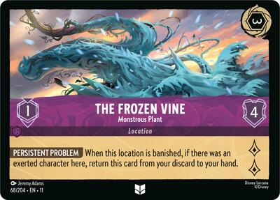 The Frozen Vine - Monstrous Plant - 68/204 Normal - Winterspell