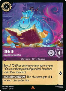 Genie - Magical Researcher - 49/204 Normal - Winterspell