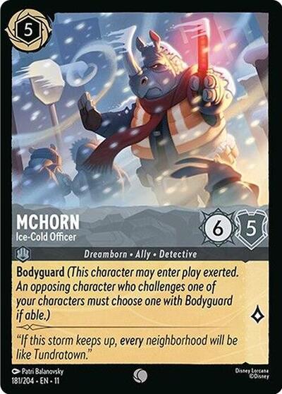 McHorn - Ice-Cold Officer - 181/204 Normal - Winterspell