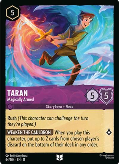 Taran - Magically Armed - 44/204 Normal - Winterspell