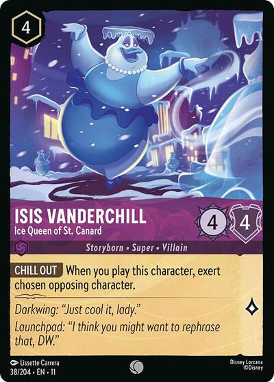Isis Vanderchill - Ice Queen of St. Canard - 38/204 Normal - Winterspell