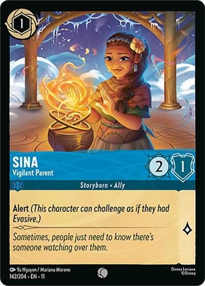 Sina - Vigilant Parent - 142/204 Normal - Winterspell
