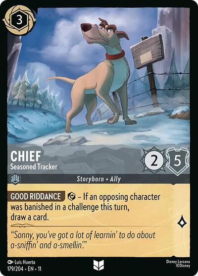 Chief - Seasoned Tracker - 179/204 Normal - Winterspell