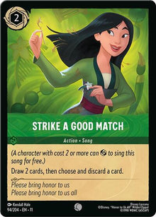 Strike a Good Match - 94/204 Normal - Winterspell