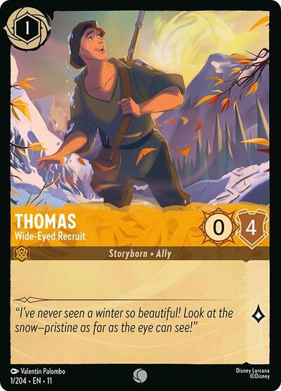 Thomas - Wide-Eyed Recruit - 1/204 Normal - Winterspell