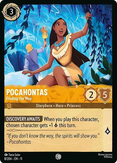 Pocahontas - Finding the Way - 8/204 Normal - Winterspell