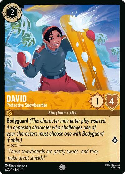 David - Protective Snowboarder - 9/204 Normal - Winterspell