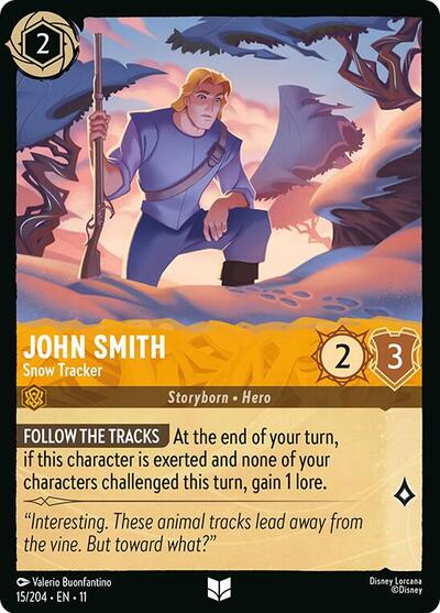 John Smith - Snow Tracker - 15/204 Normal - Winterspell