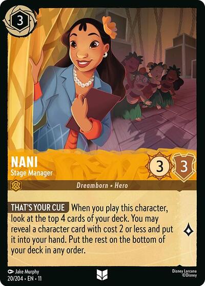 Nani - Stage Manager - 20/204 Cold Foil - Winterspell