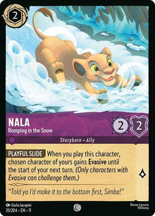 Nala - Romping in the Snow - 35/204 Normal - Winterspell