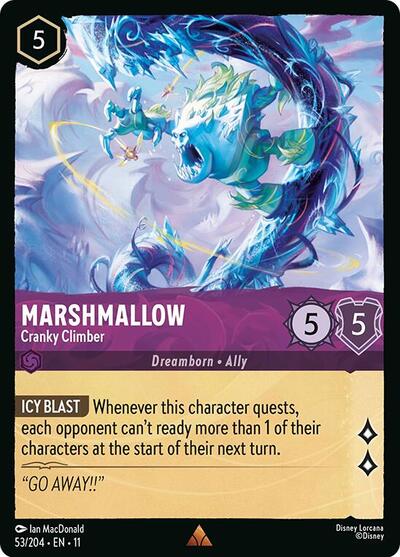 Marshmallow - Cranky Climber - 53/204 Normal - Winterspell