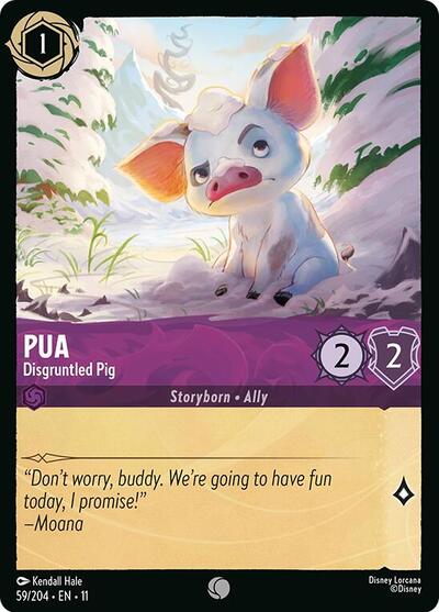 Pua - Disgruntled Pig - 59/204 Normal - Winterspell