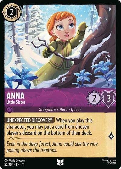 Anna - Little Sister - 52/204 Normal - Winterspell
