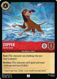 Copper - On the Scent - 107/204 Normal - Winterspell