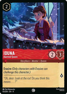 Iduna - Alarmed Queen - 113/204 Normal - Winterspell
