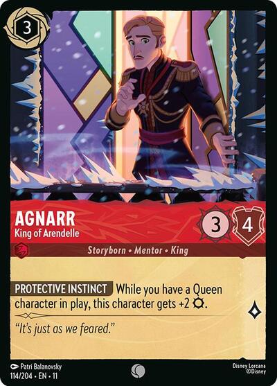 Agnarr - King of Arendelle - 114/204 Normal - Winterspell